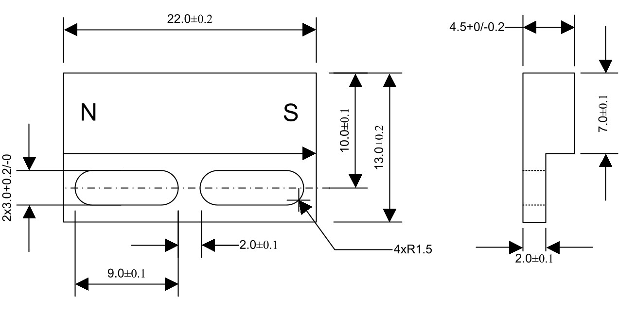 Technische Zeichnung MMA-115