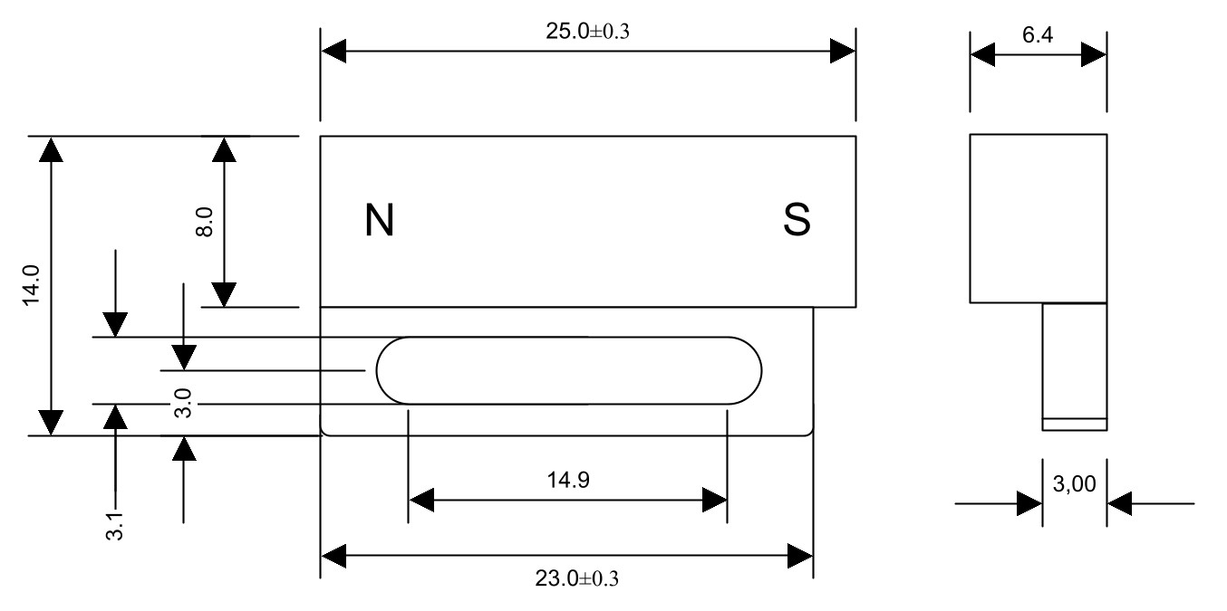 Technische Zeichnung MMA-117